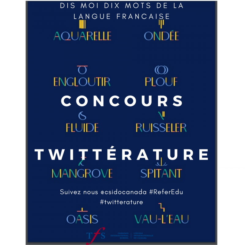 Concours twitterature 2020 2