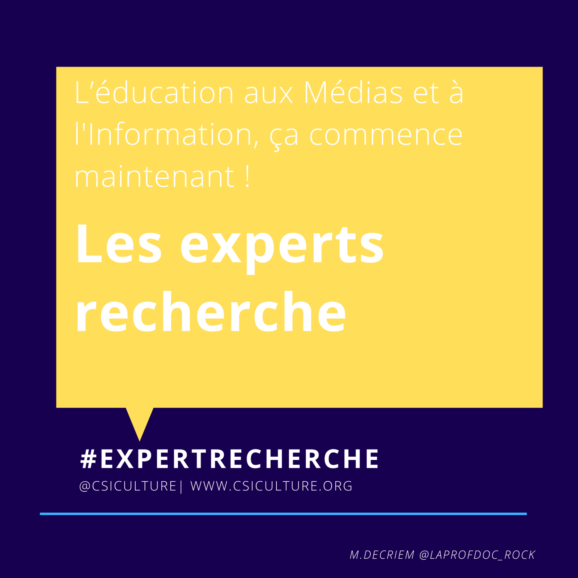 expert recherche
